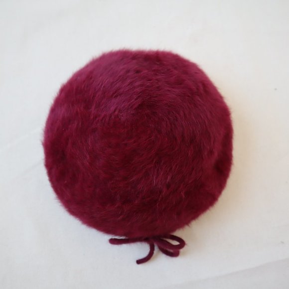 Raspberry Beret! Vintage Kangol - Picture 7 of 12